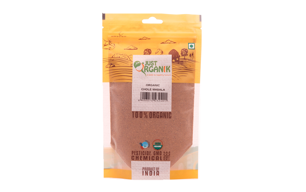Just Organik Organic Chole Masala   Pack  100 grams